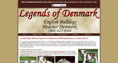 Desktop Screenshot of legendsofdenmark.com